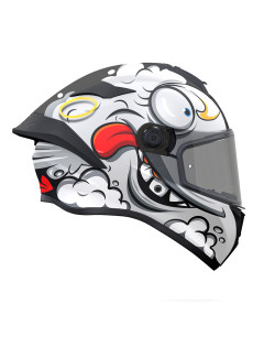 Κράνος MT Targo S Angeldemon B2 κόκκινο gloss