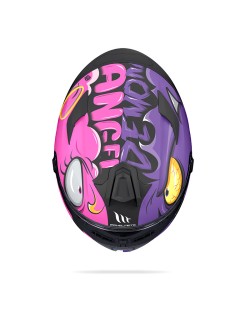 Κράνος MT Targo S ECE22.06 Angeldemon B8 μωβ gloss