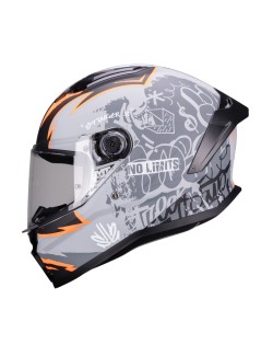 Κράνος MT Stinger 2 Tagger C1 μαύρο/γκρι ματ