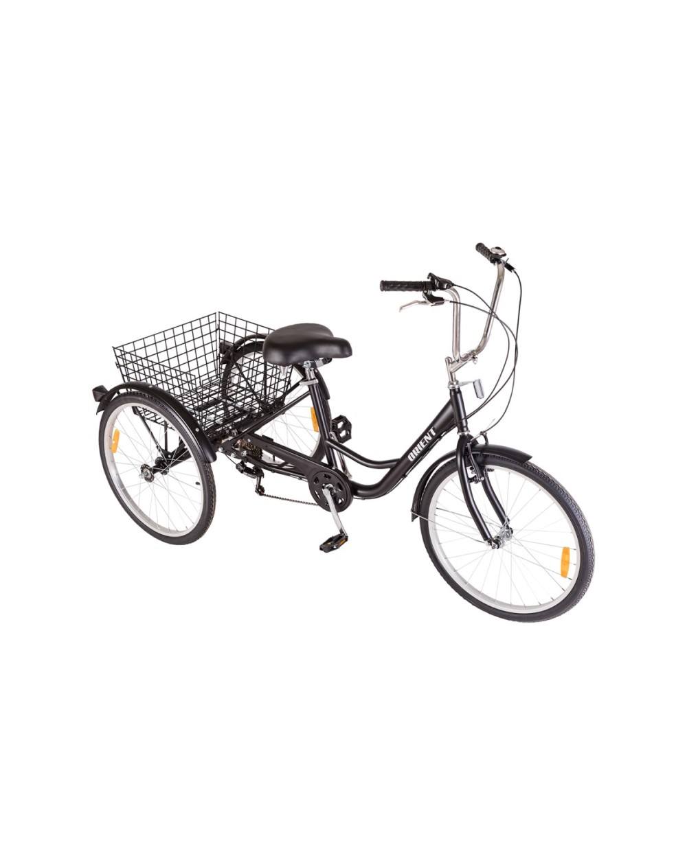 Orient Cargo 3-wheel Rear Basket 24″ 6sp. Μαύρο