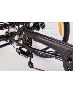 Orient Cargo 3-wheel Rear Basket 24″ 6sp. Μαύρο