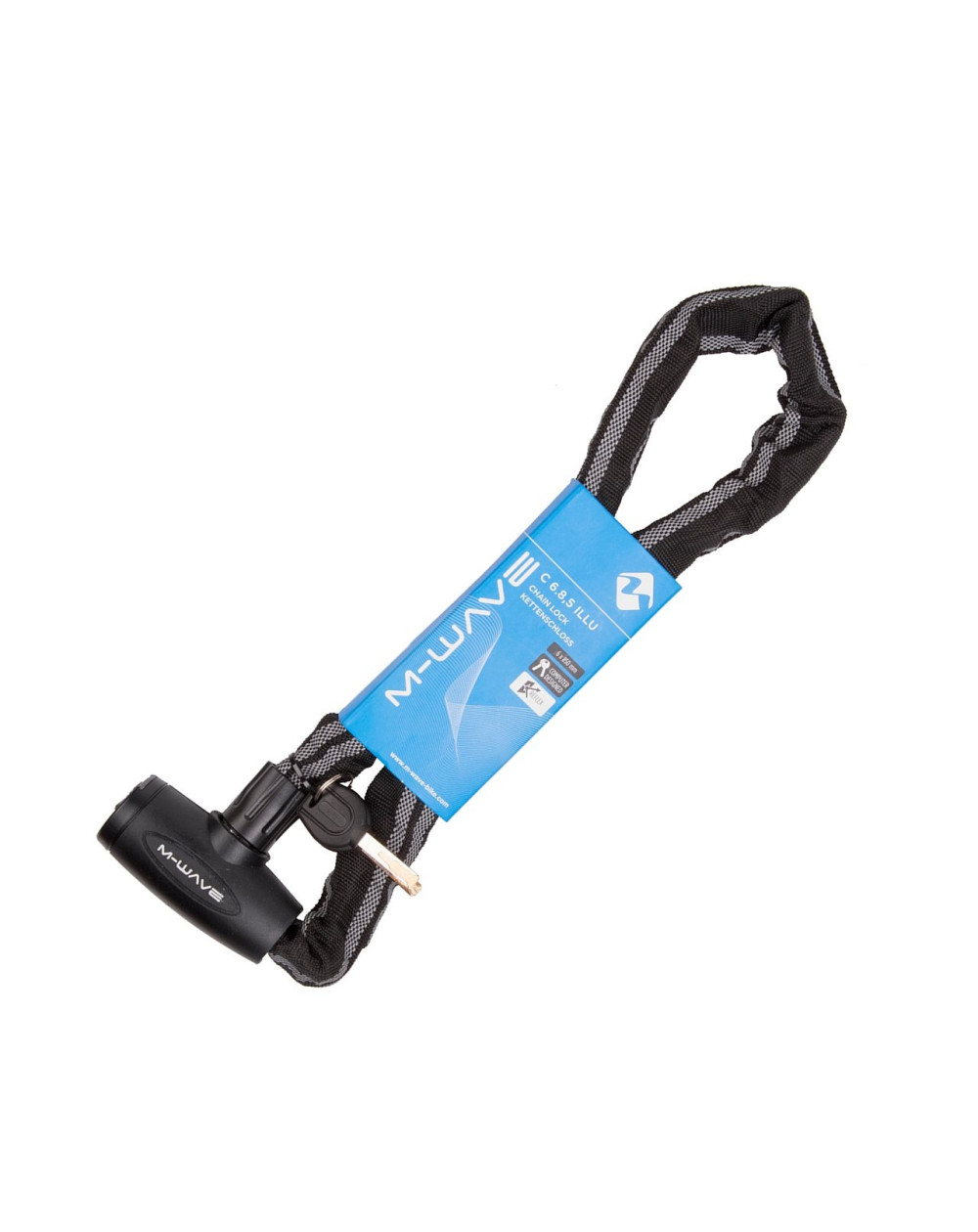 Κλειδαριά M-WAVE C6.8,5 ILLU
