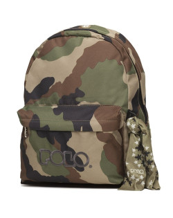 Τσάντα Polo Backpack with Scarf Χακί 2020