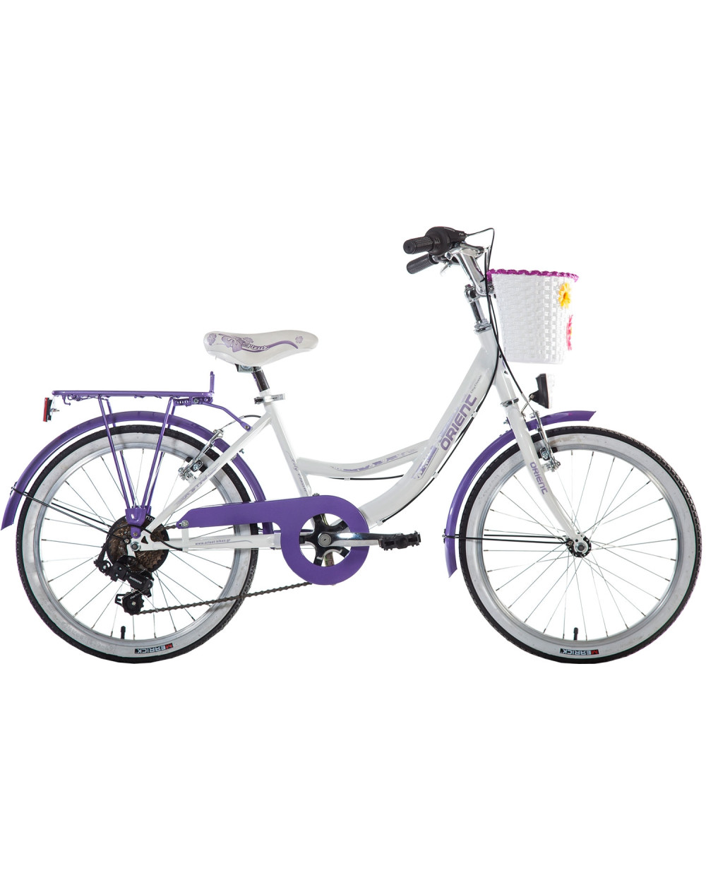 Orient City Lady 20'' 6sp. Λευκό-Μωβ